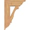 Ekena Millwork Balboa Traditional Smooth Bracket w/ Offset Brace, Western Red Cedar, 7 1/2"W x 20"D x 28"H BKT0806X20X28BOA01SWR - alternate 4